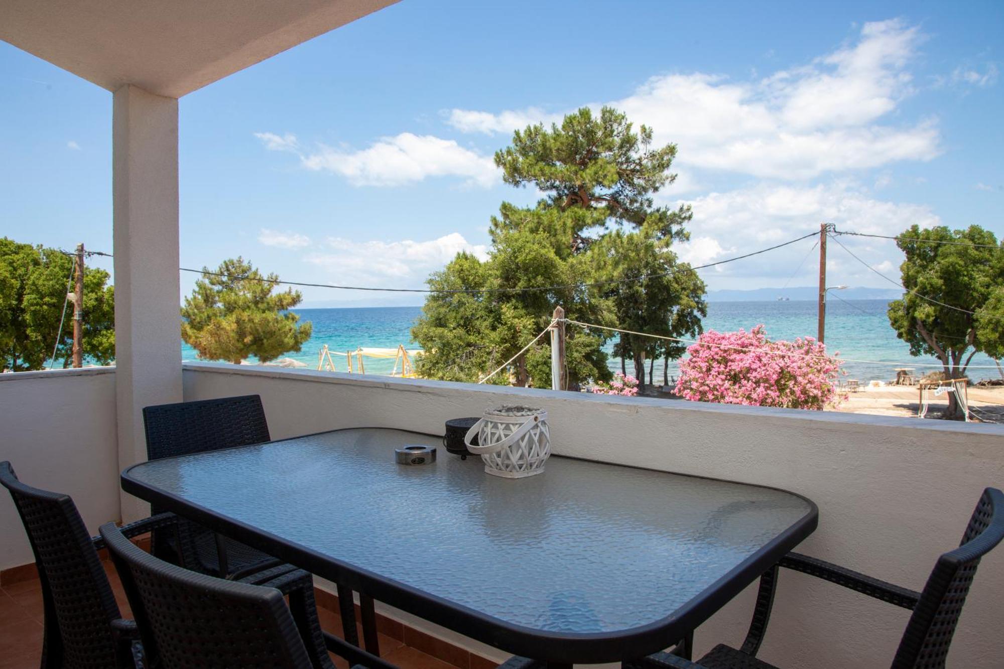 Thasos Blue Apartments Prínos Eksteriør billede