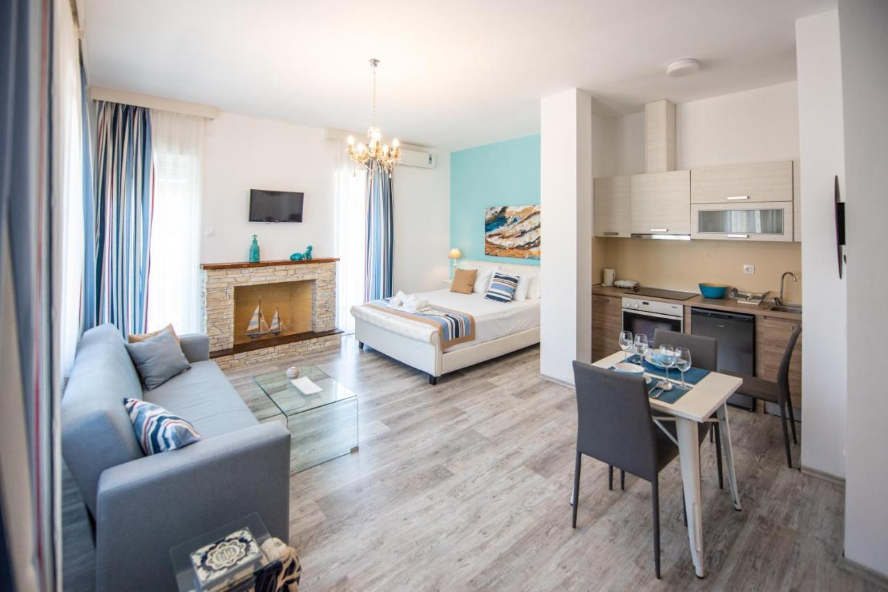 Thasos Blue Apartments Prínos Eksteriør billede